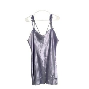 Lavender slip dress